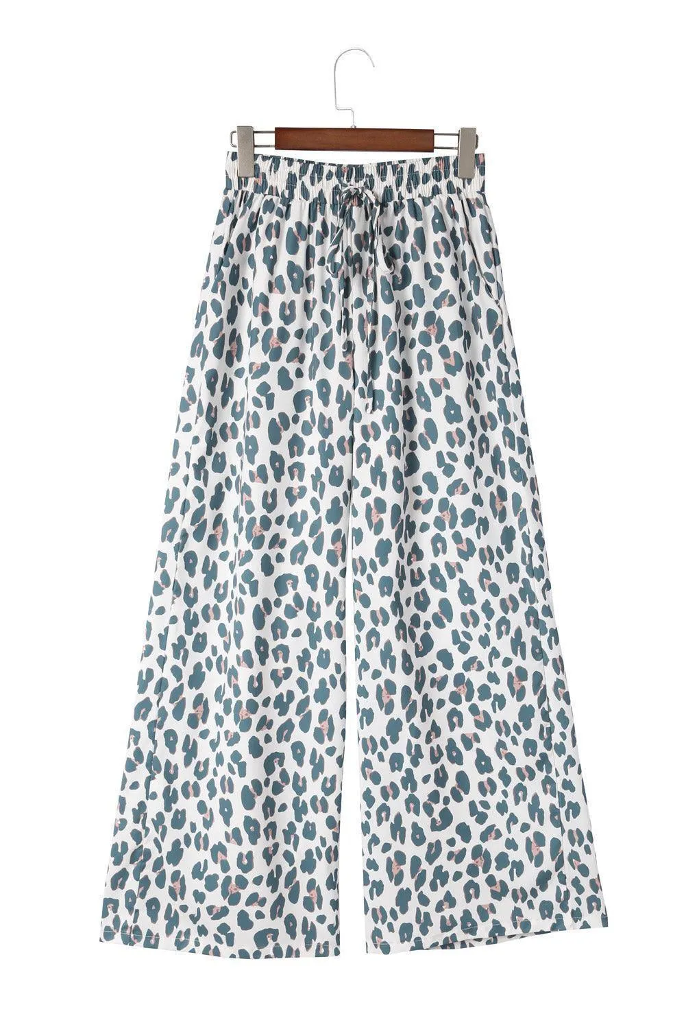 Unrestricted Leopard Print Wide Leg Culottes