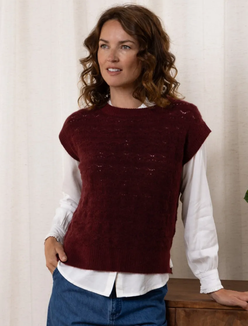 Wallace Pointelle Knit Tank